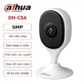 Camera Wifi cố định 5MP DAHUA DH-C5A chính hãng, hình ảnh 2K, giá rẻ