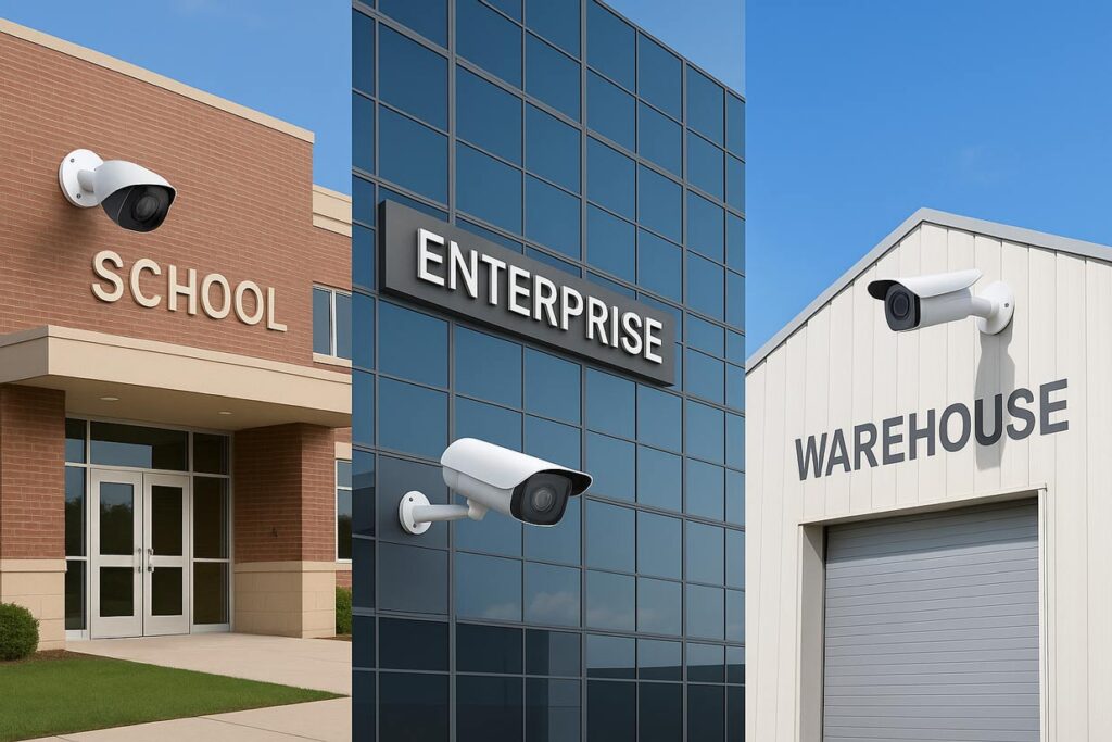 Lắp đặt camera cho doanh nghiệp tại Bến Tre