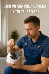 Dịch vụ sửa chữa camera uy tín tại Bến Tre