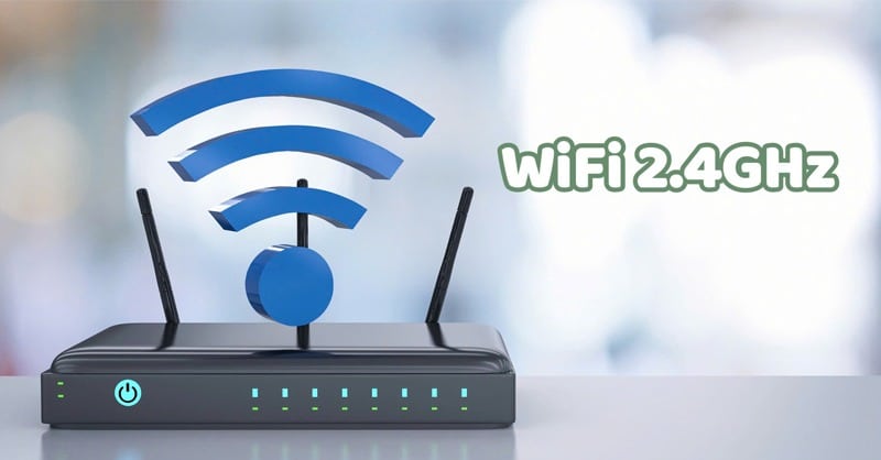 sóng WiFi 2.4GHz