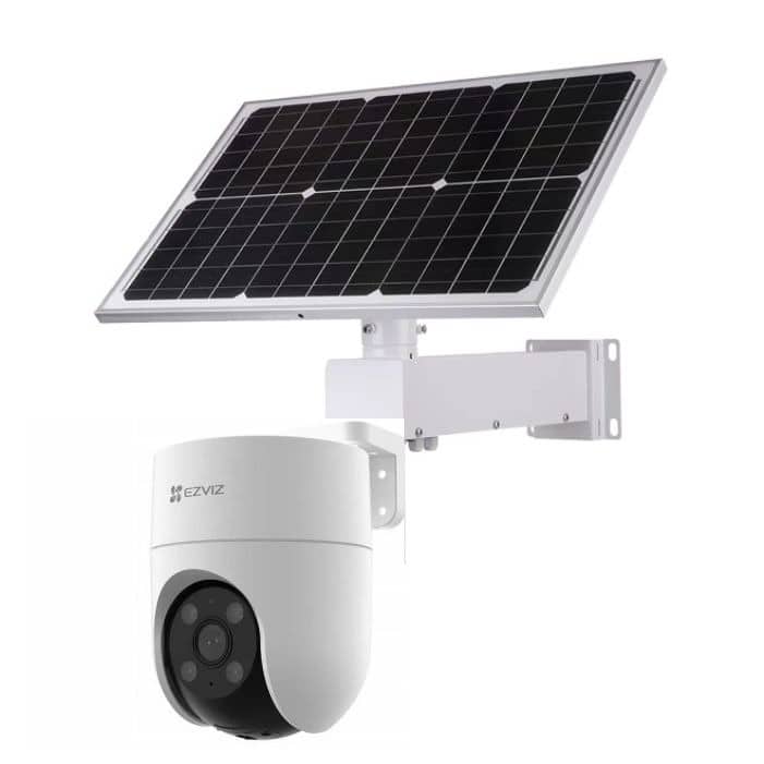 Camera năng lượng mặt trời lắp đặt tại nhà vườn Bến Tre