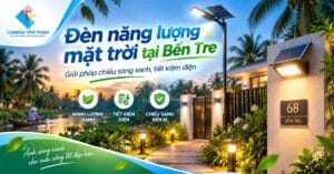 lắp đặt đèn năng lượng mặt trời tại bến tre