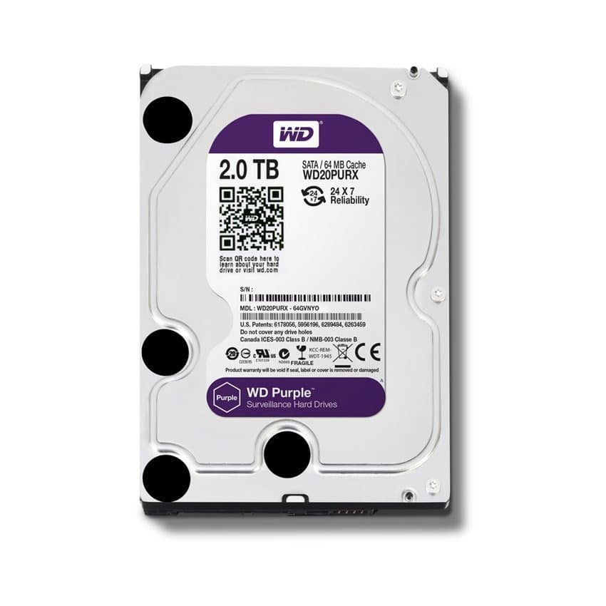 hdd-2tb-western-digital-purple-wd23purz HDD 2TB Western Digital Purple WD23PURZ
