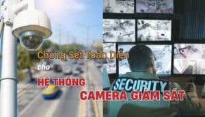 giải pháp chống sét camera ngoài trời