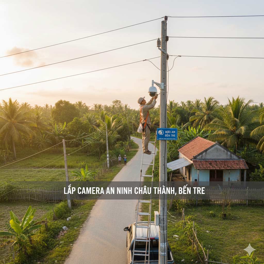 giá lắp camera tại Châu Thành