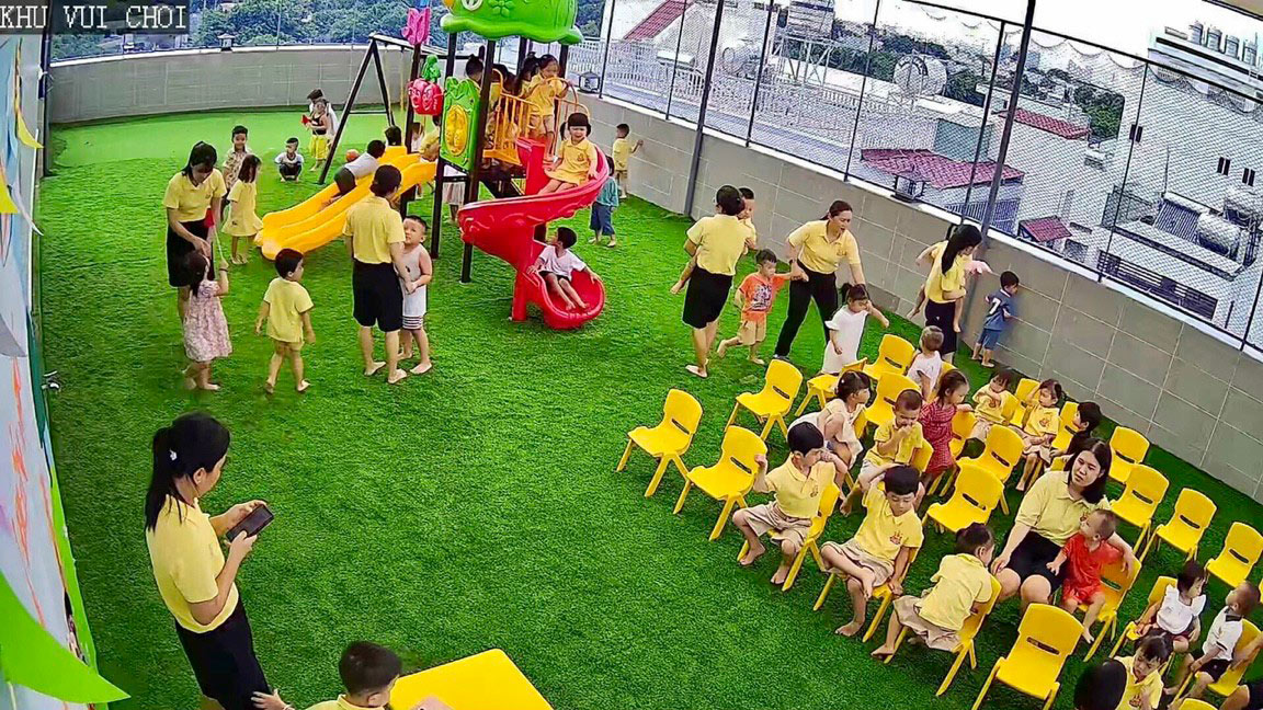 Lắp camera cho trường mầm non