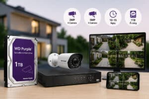 1TB Lưu Camera Được Mấy Ngày?