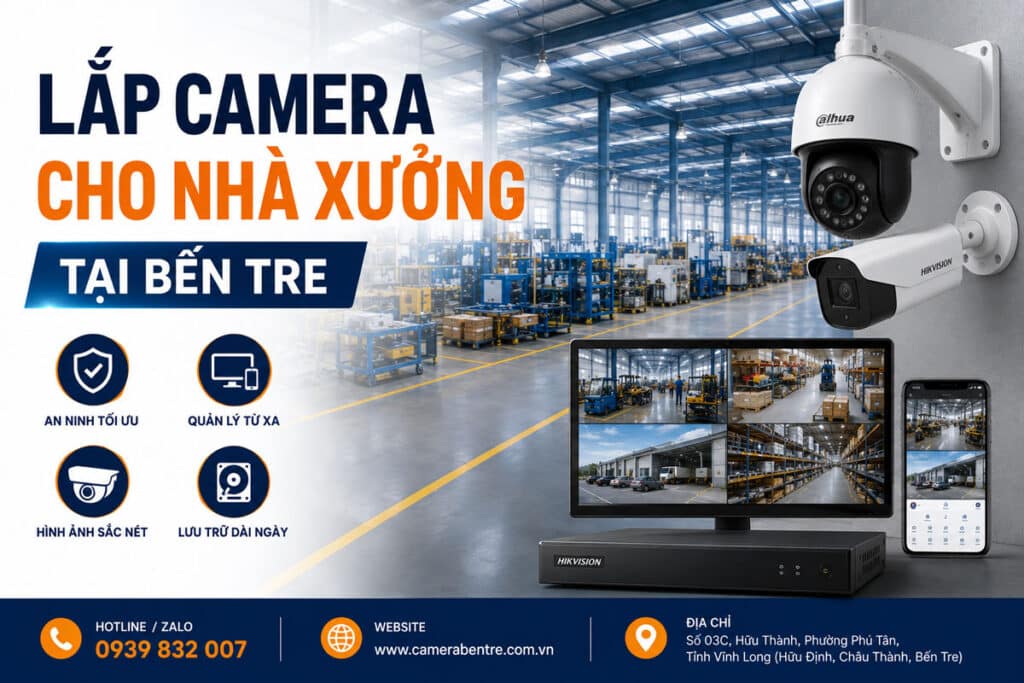 Camera cho kho hàng