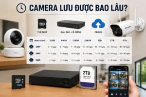 Camera Lưu Được Bao Lâu?