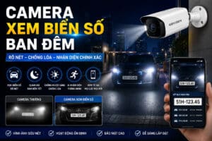 Camera nhận diện xe