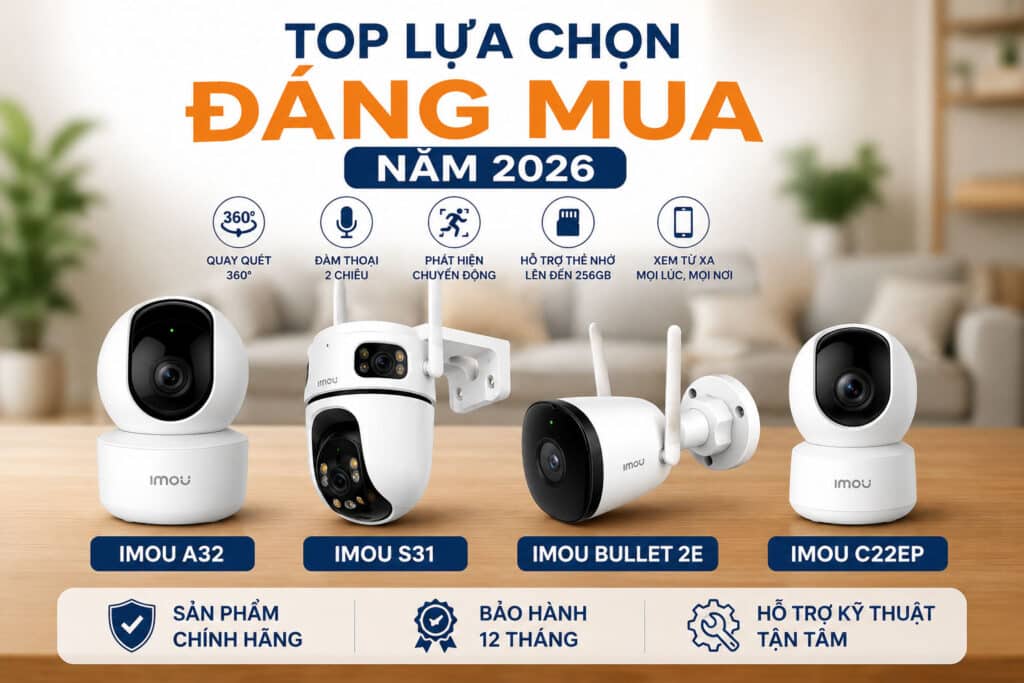 Lắp camera trong nhà loại nào tốt?