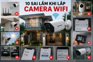 10 Sai Lầm Khi Lắp Camera Wifi