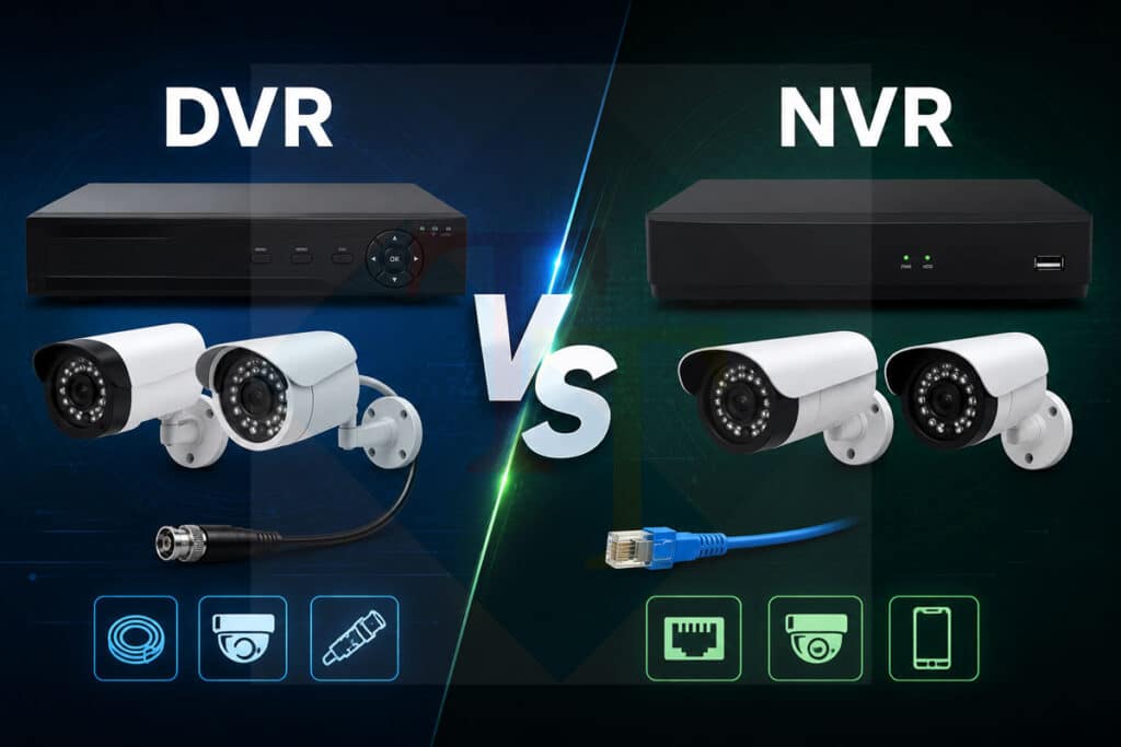 So sánh DVR và NVR