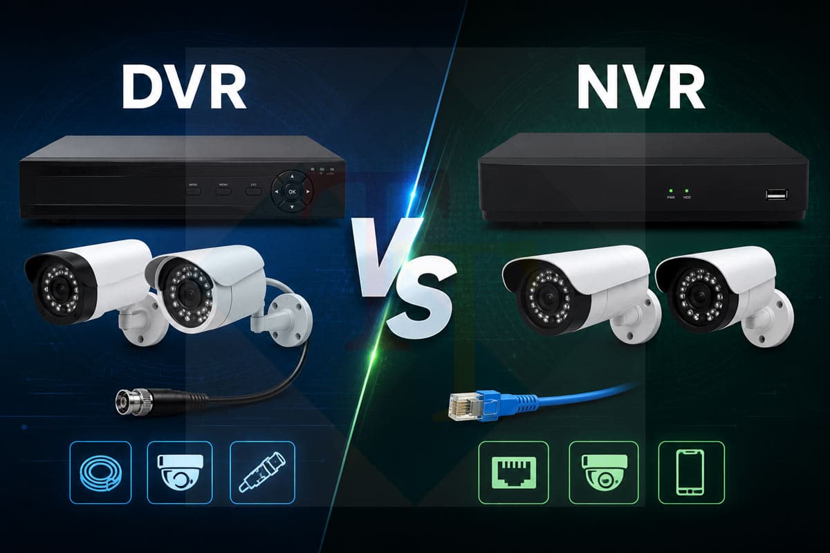 So sánh DVR và NVR
