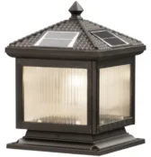 Đèn Trụ Cổng Năng Lượng Mặt Trời Oriana PL-0305