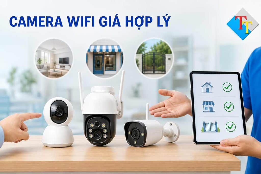 Các mẫu camera WiFi có giá hợp lý