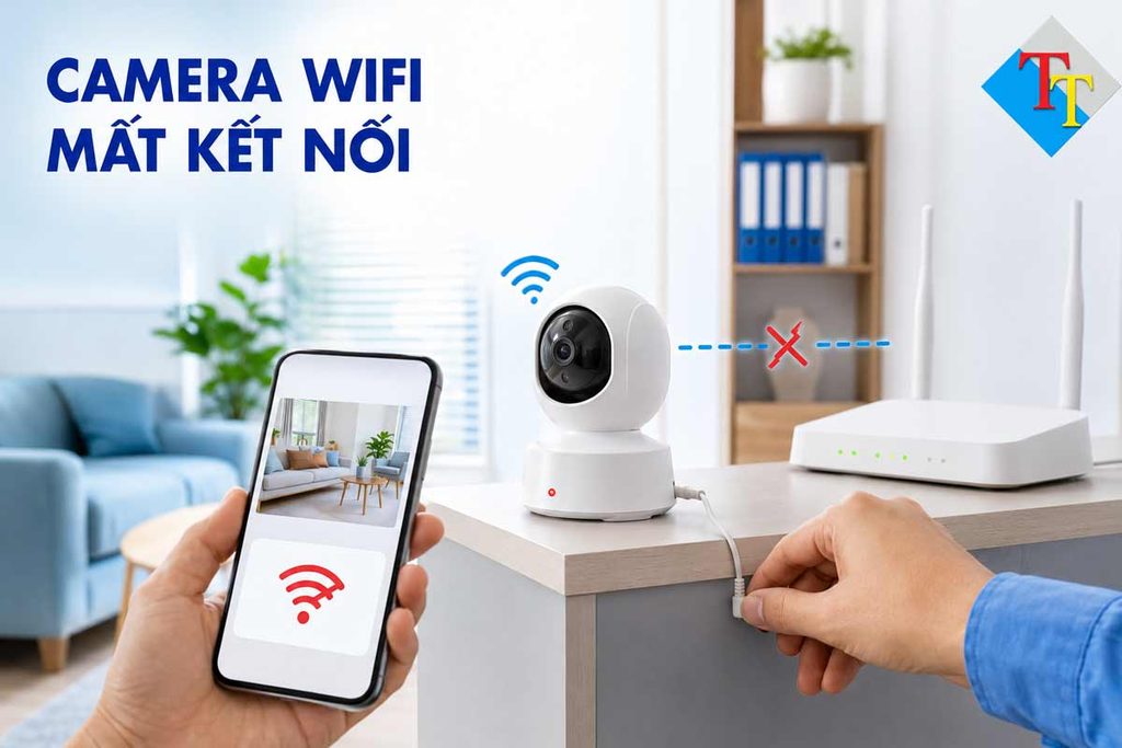 Kiểm tra lỗi camera WiFi mất kết nối