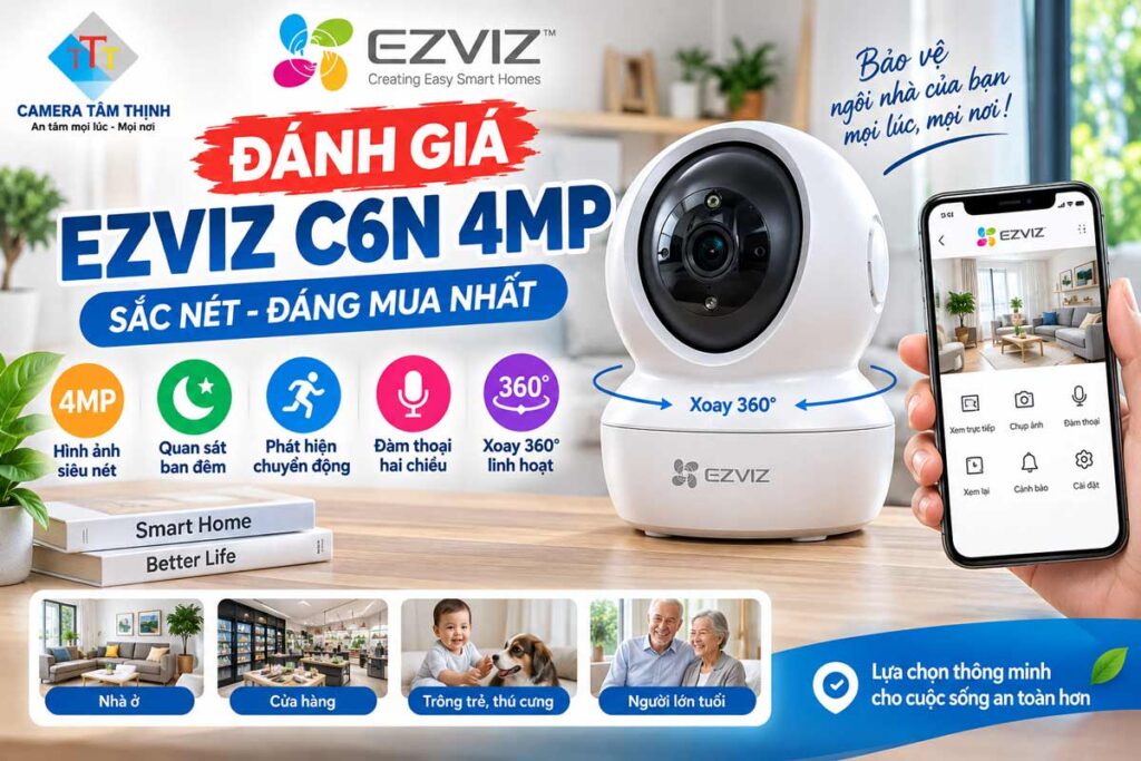 giá camera EZVIZ C6N 4MP
