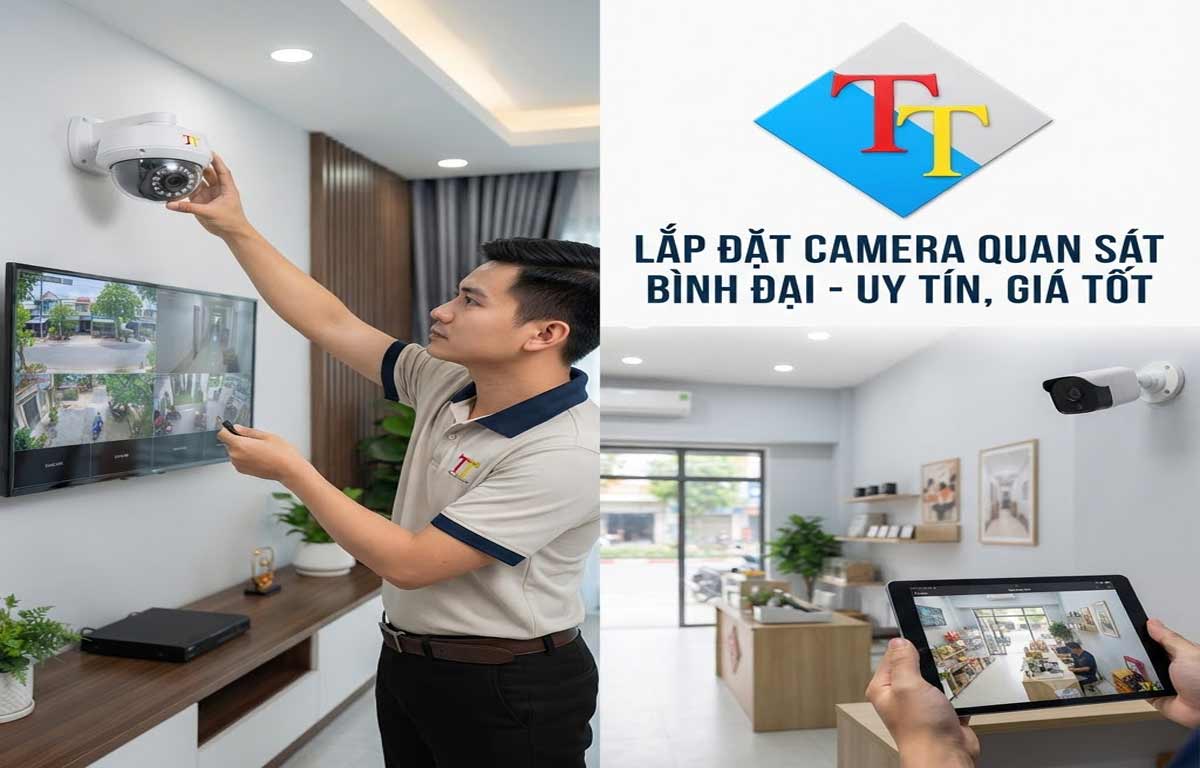 Lắp đặt camera quan sát Bình Đại uy tín, giá tốt