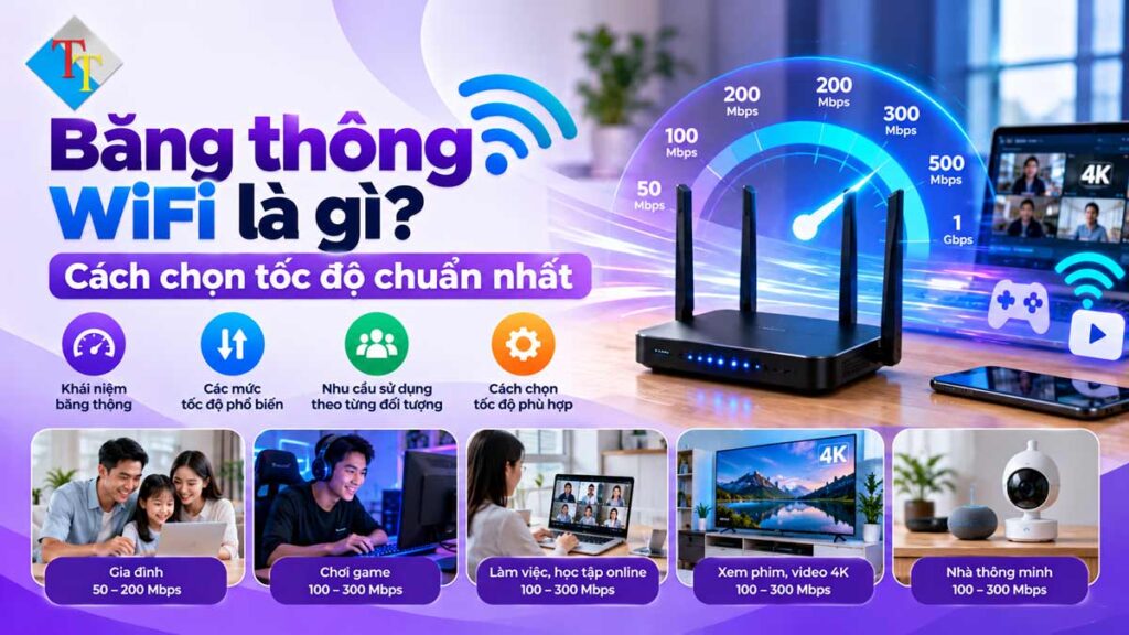 Băng thông WiFi là gì?