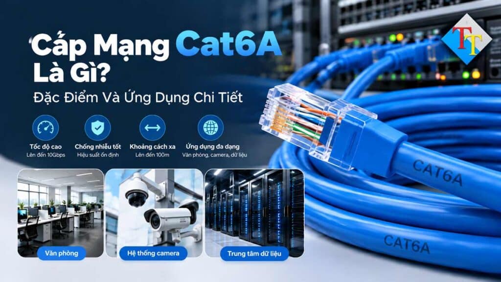 Cáp Mạng Cat6A Là Gì?